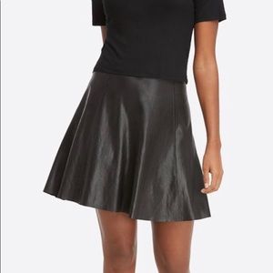 Spanx skater skirt black